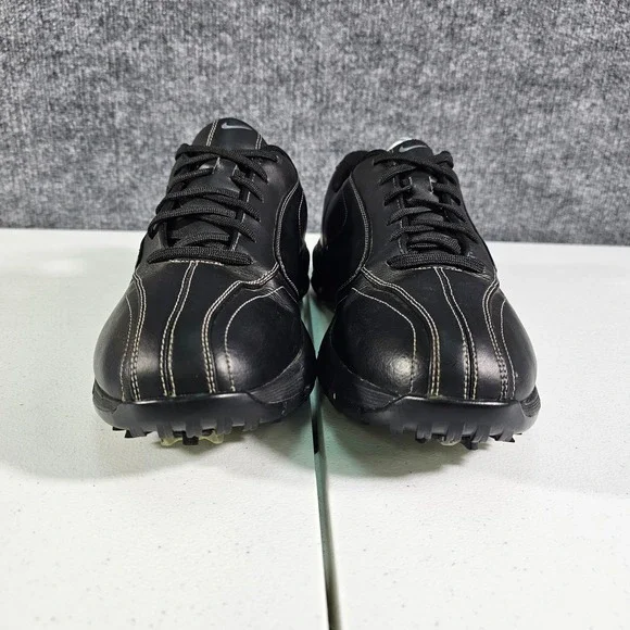 VHTF Nike Air Zoom TW 2010 Tiger Woods Golf Shoes Black Silver 317447-001 Mens 9